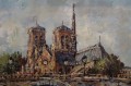 Paryż Katedra Notre-Dame obraz olejny Jan Cormais