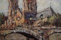 Paryż Katedra Notre-Dame obraz olejny Jan Cormais