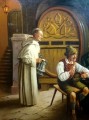 Obraz olejny A. Tenhagen w klasztorze przy winie