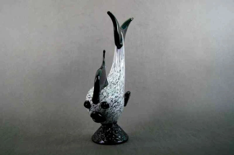 MURANO ORYGINALNA DUŻA FIGURA RYBY OKAZ POLECAM!!!