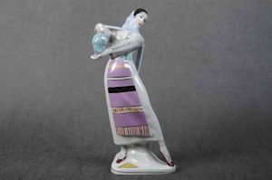 JRJS CLUJ  figura kobiety lata 50 w stylu Picasso