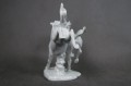 Porcelana Wallendorf - Dwa konie w galopie piękna figura !!!