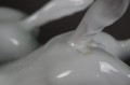 Porcelana Wallendorf - Dwa konie w galopie piękna figura !!!