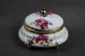 Duża imponująca bombonierka porcelana Kleiber