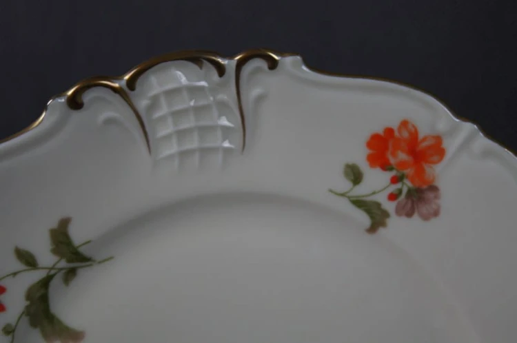 Ekskluzywny porcelanowy zestaw śniadaniowy Sorau Żary !!!
