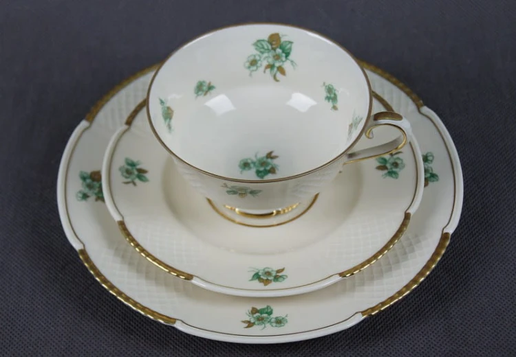 Porcelana Carstens zestaw śniadaniowy Sorau Żary !!!