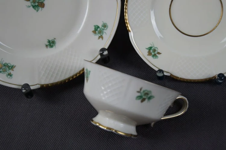 Porcelana Carstens zestaw śniadaniowy Sorau Żary !!!