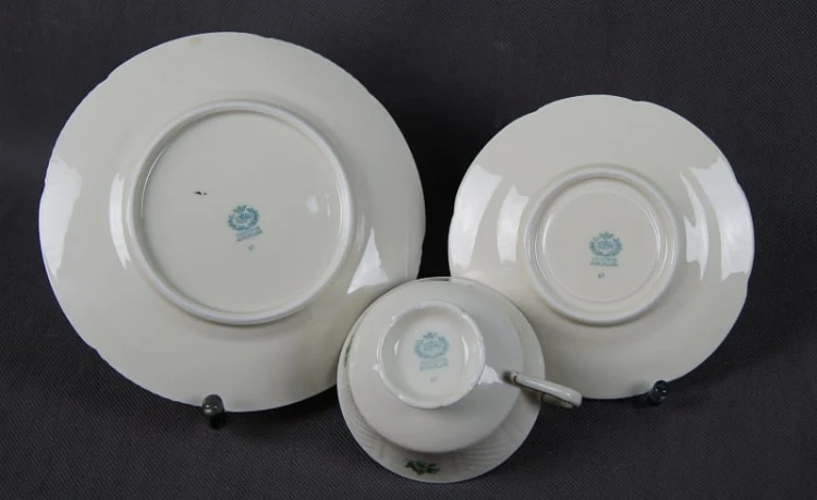 Porcelana Carstens zestaw śniadaniowy Sorau Żary !!!