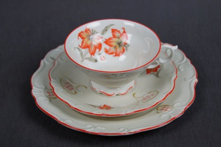 Porcelana Tiefenfurt Parowa zestaw śniadaniowy
