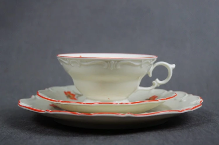 Porcelana Tiefenfurt Parowa zestaw śniadaniowy