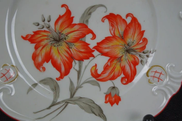 Porcelana Tiefenfurt Parowa zestaw śniadaniowy