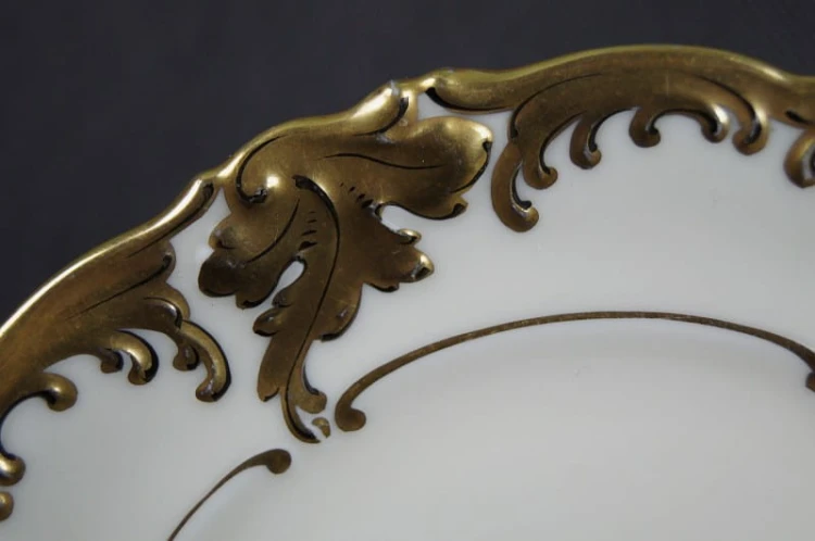 Porcelana Krister piękna szlachetna śniadaniówka