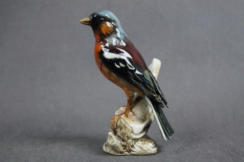 Stara porcelana duża figura ptaszka marka Goebel