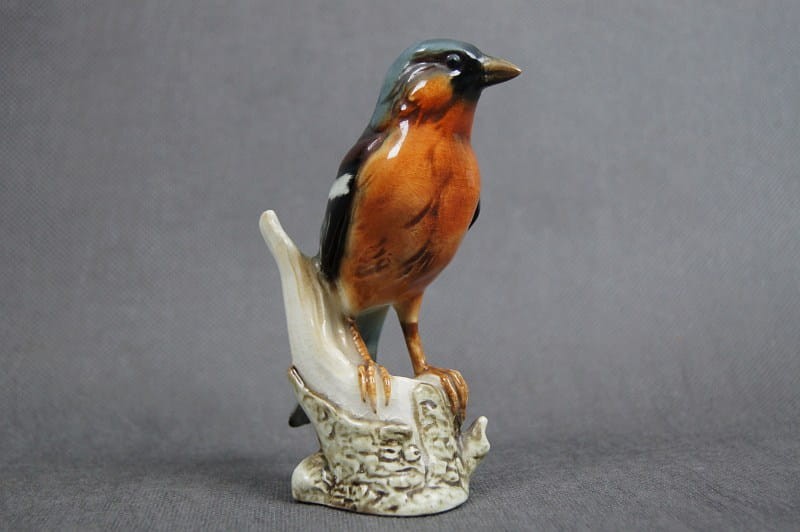 Stara porcelana duża figura ptaszka marka Goebel
