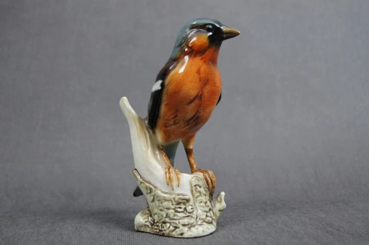 Stara porcelana duża figura ptaszka marka Goebel