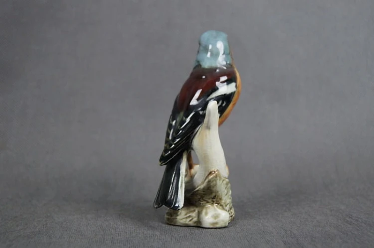 Stara porcelana duża figura ptaszka marka Goebel