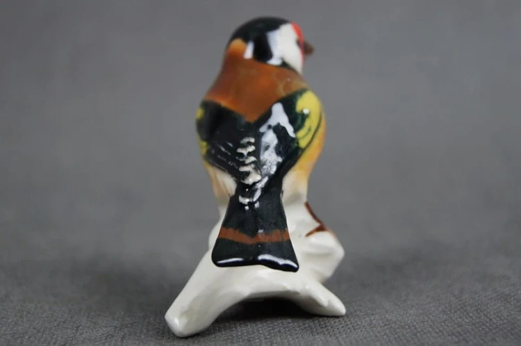 Stara porcelana figurka szczygieł marka Goebel