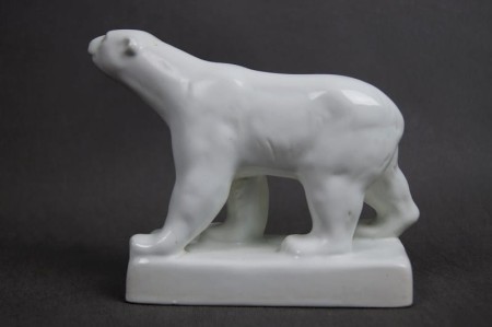 Porcelana Czeladź Józefów Niedźwiedź Polarny