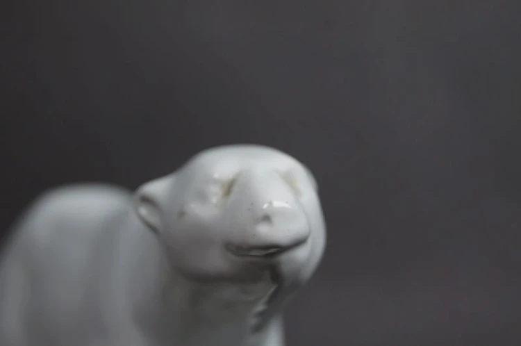 Porcelana Czeladź Józefów Niedźwiedź Polarny