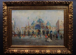 Wenecja Plac Św.Marka Impresjonistyczny obraz Randolf Wehn