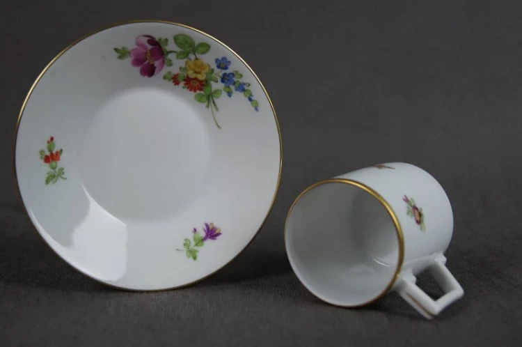 Porcelana marki Hochster filiżaneczka ze spodkiem espresso 1