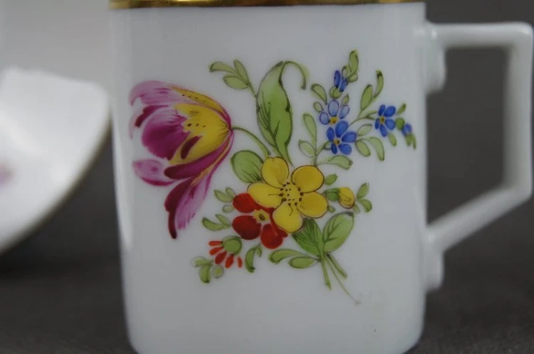 Porcelana marki Hochster filiżaneczka ze spodkiem espresso 1