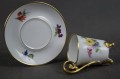 Porcelana Tirschenreuth urocza filiżaneczka ze spodkiem