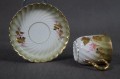 Secesyjna porcelana Tetteu filiżanka ze spodkiem 2