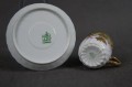 Secesyjna porcelana Tetteu filiżanka ze spodkiem 2
