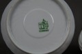 Secesyjna porcelana Tetteu filiżanka ze spodkiem 2