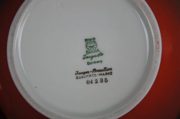 Duży wazon z pokrywą Bawaria Jager & Co
