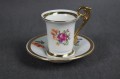 Kahla porcelanowa filiżanka ze spodkiem