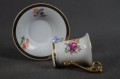 Kahla porcelanowa filiżanka ze spodkiem