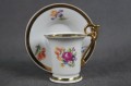 Kahla porcelanowa filiżanka ze spodkiem