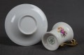 Kahla porcelanowa filiżanka ze spodkiem