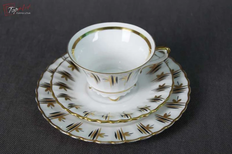Königszelt Art Deco zestaw śniadaniowy