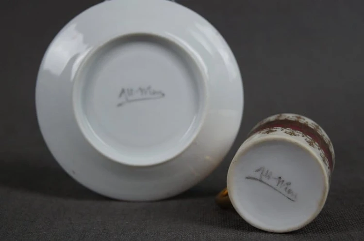 Porcelanowa filiżanka ze spodkiem Alt Wien