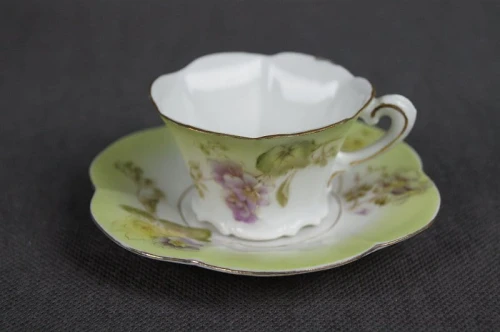 Porcelana Bavaria filiżanka ze spodkiem secesja 1