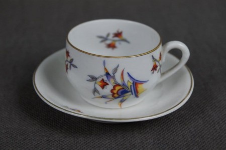 Lubiana porcelana Art Deco filiżanka do espresso
