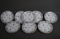 Talerzyki deserowe porcelana Schumann 8 sztuk