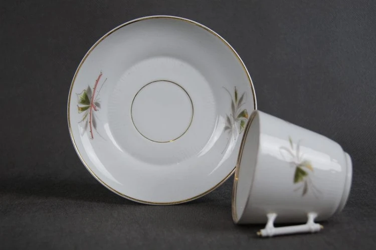 Porcelanowa filiżanka do kawy ze spodkiem 1