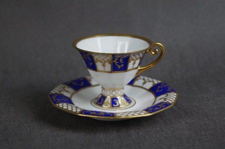 Porcelana Fraureuth efektowna filiżanka do espresso