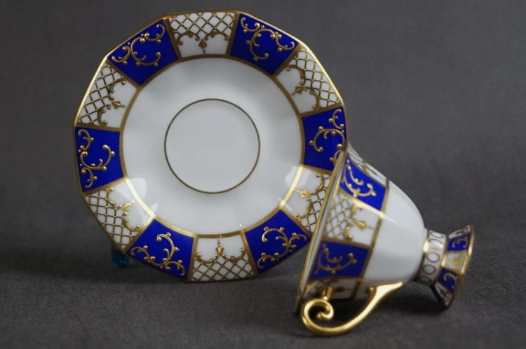 Porcelana Fraureuth efektowna filiżanka do espresso