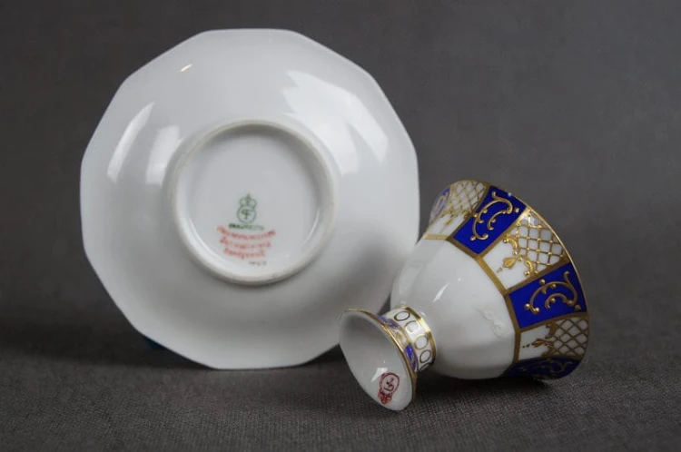 Porcelana Fraureuth efektowna filiżanka do espresso