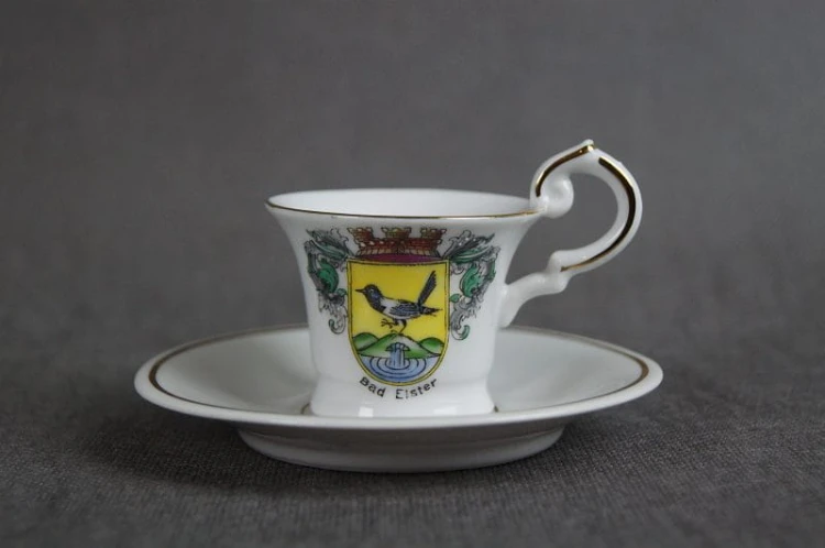 Filiżanka do espresso z herbem Bad Elster