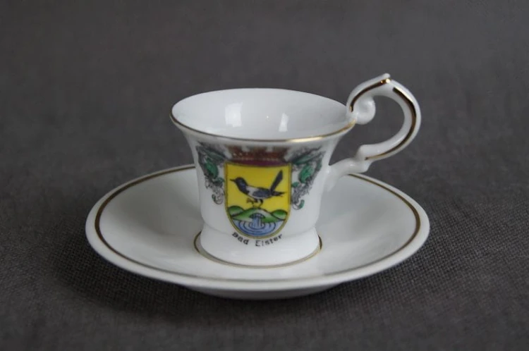 Filiżanka do espresso z herbem Bad Elster