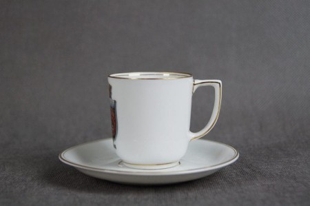 Filiżanka do espresso z herbem Brandenburgii
