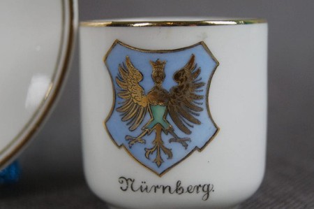 Filiżanka do espresso z herbem Norymbergii