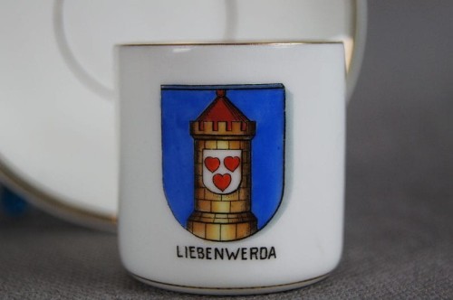 Filiżanka do espresso z herbem Liebenwerda