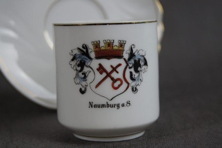 Thomas Rosenthal filiżanka do kawy z herbem Naumburg a.S.
